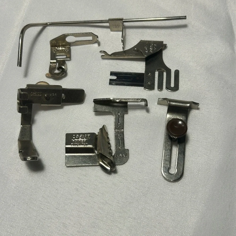 Greist Sewing Machine Binder Attachment Set‎ vintage parts only
